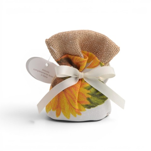 SACCHETTO 11X9 LON GIRASOLE JUTA